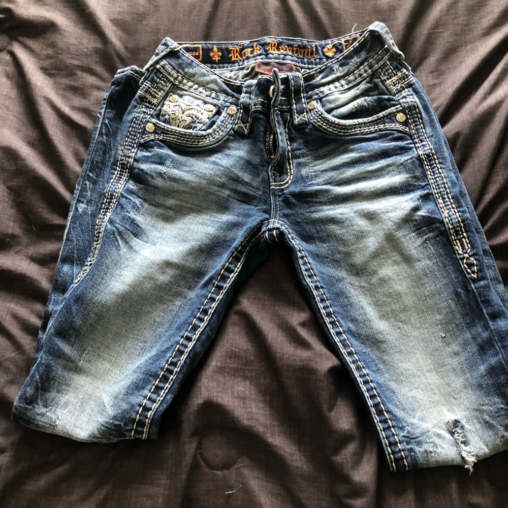 Rock revival rosewood jeans